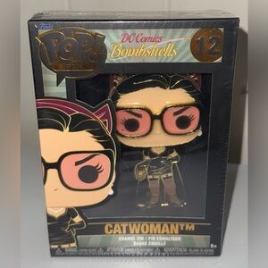 Funko Pop! DC Comics Bombshells Catwoman Figure - Black and Gold